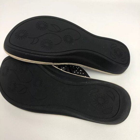 White Mountain Womens Cynthia Thong Wedge Sandals 9.5 - Picture 6 of 7